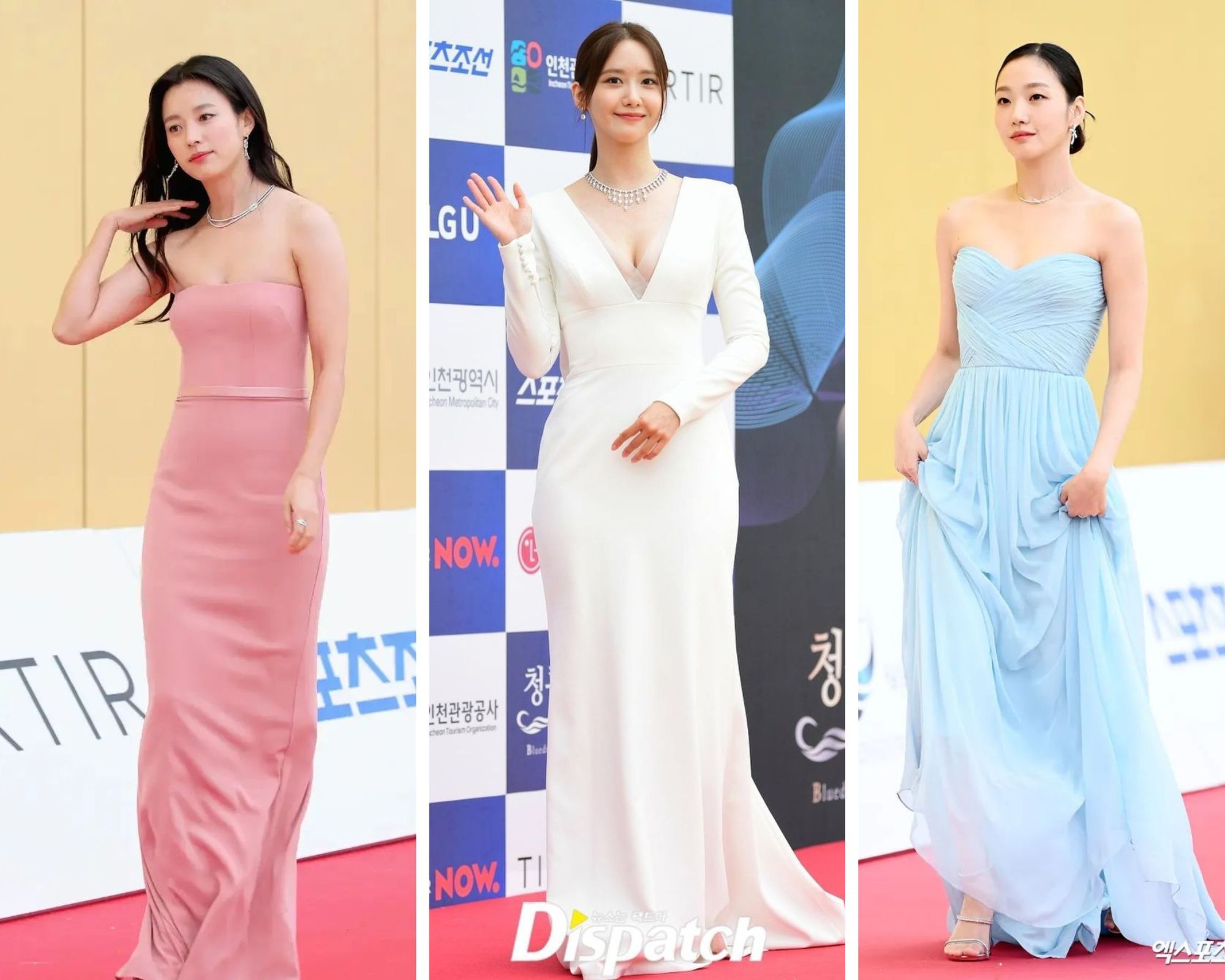 Baru saja resmi digelar untuk pertama kalinya, ini gaya aktris Korea saat hadiri Blue Dragon Series Award. 