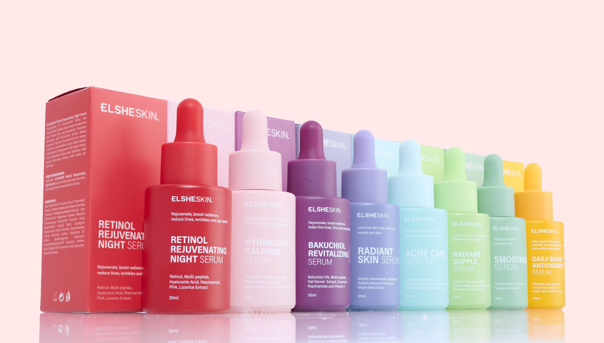 Tak berhenti melakukan inovasi, brand kecantikan lokal ElsheSkin hadir dengan wajah baru dan teknologi SkinssentialTM pada produknya. 