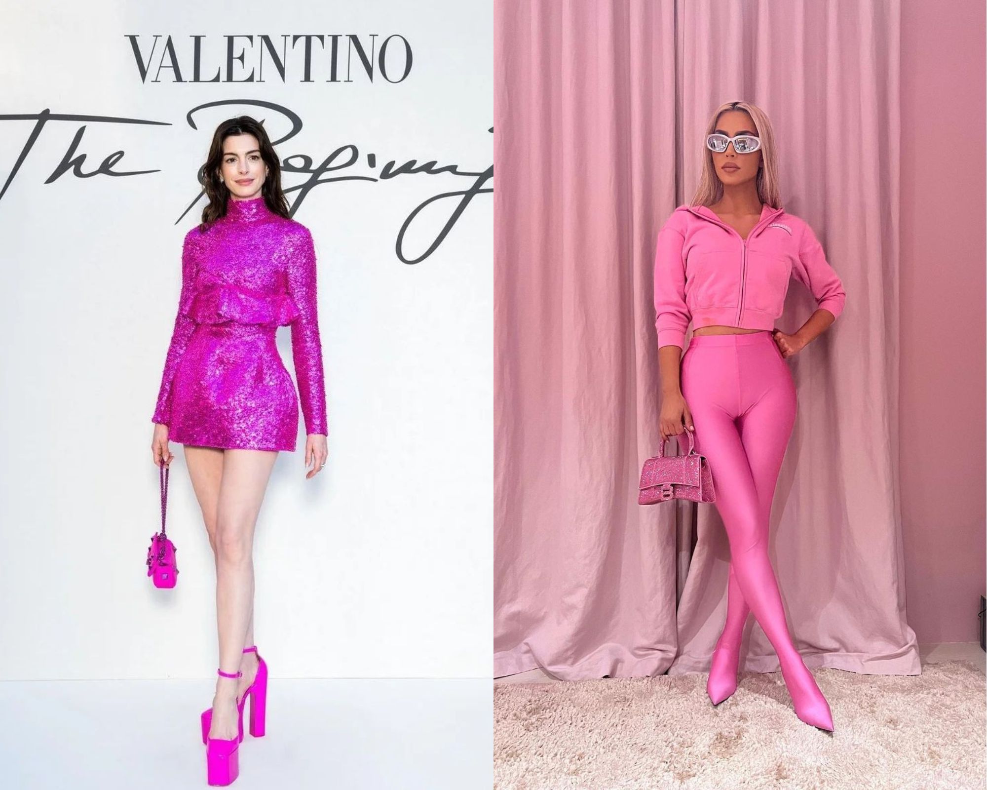 Mengikuti tren fashion barbiecore aesthetic, simak gaya artis Hollywood dengan outfit serba pink yang mencuri perhatian. 