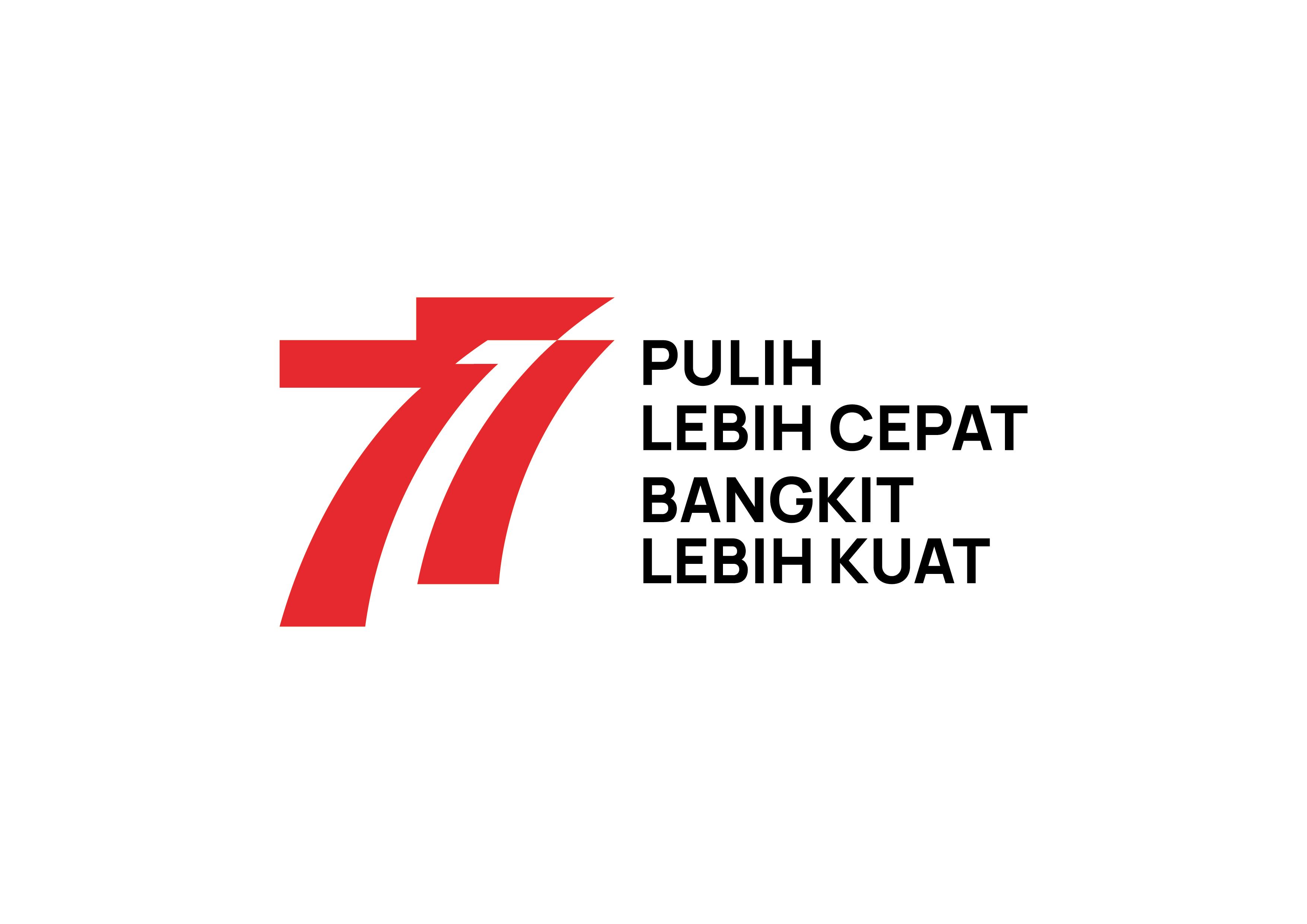 Berikut ini cara download logo HUT Ke-77 RI dengan segala format. Mulai dari JPEG, PNG, PDF, hingga vektor.