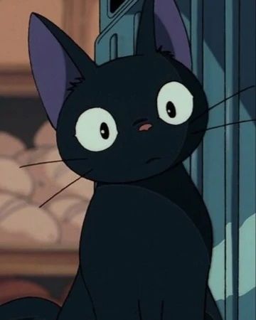 Rekomendasi film Ghibli dengan karakter kucing: Kiki's Delivery Service - Jiji