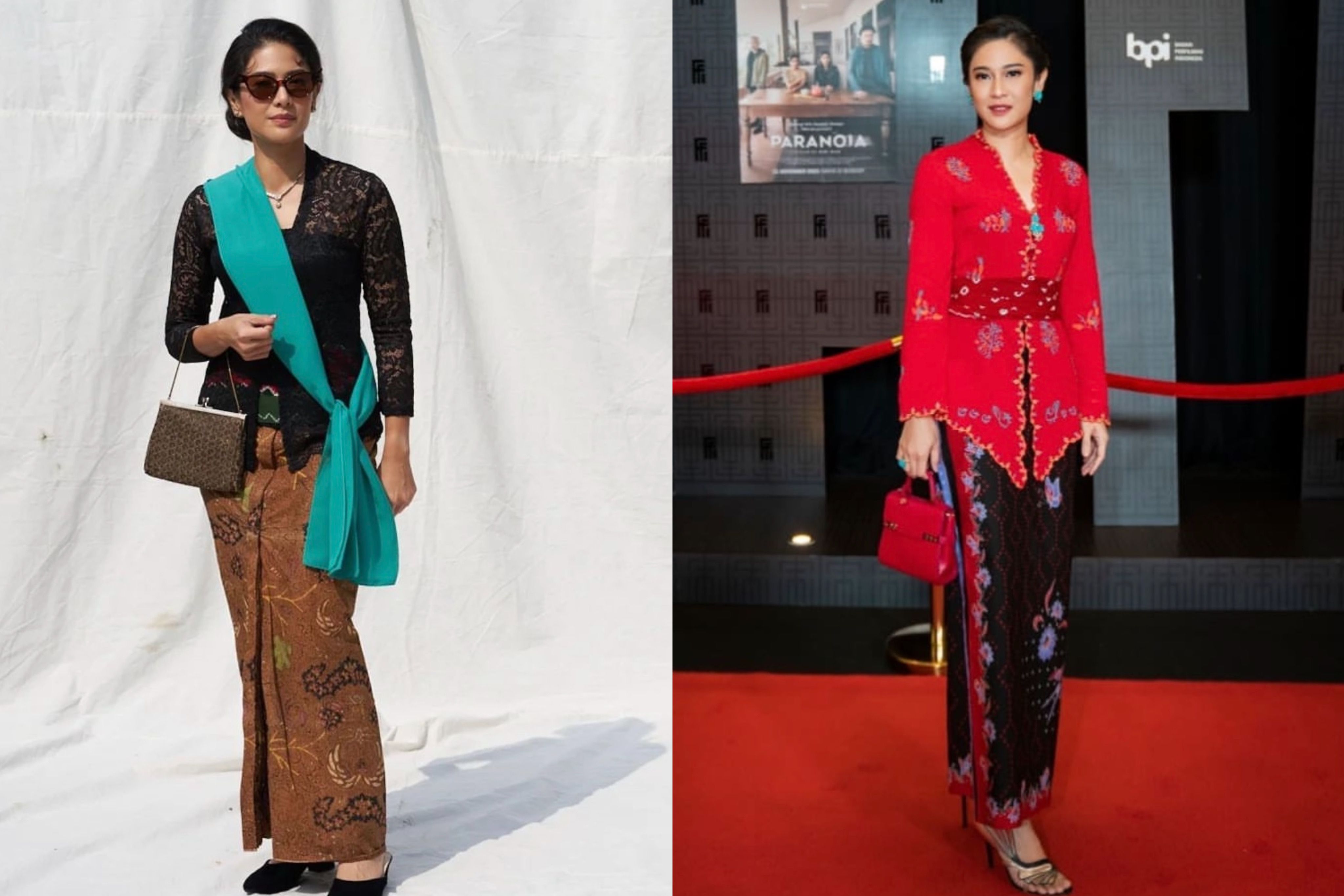 Sontek lima gaya anggun Dian Sastro berikut ini dalam balutan kebaya yang cocok untuk dijadikan inspirasi baju kondangan.