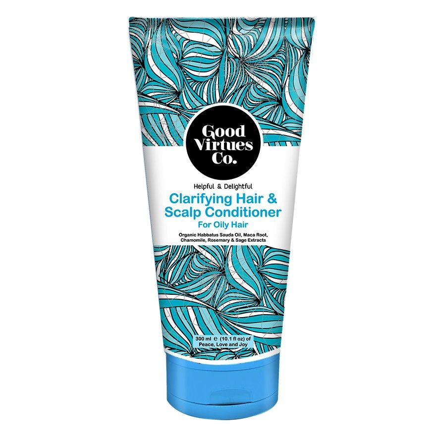 Good Virtues & Co Clarifying Hair & Scalp Conditioner For Oily Hair.