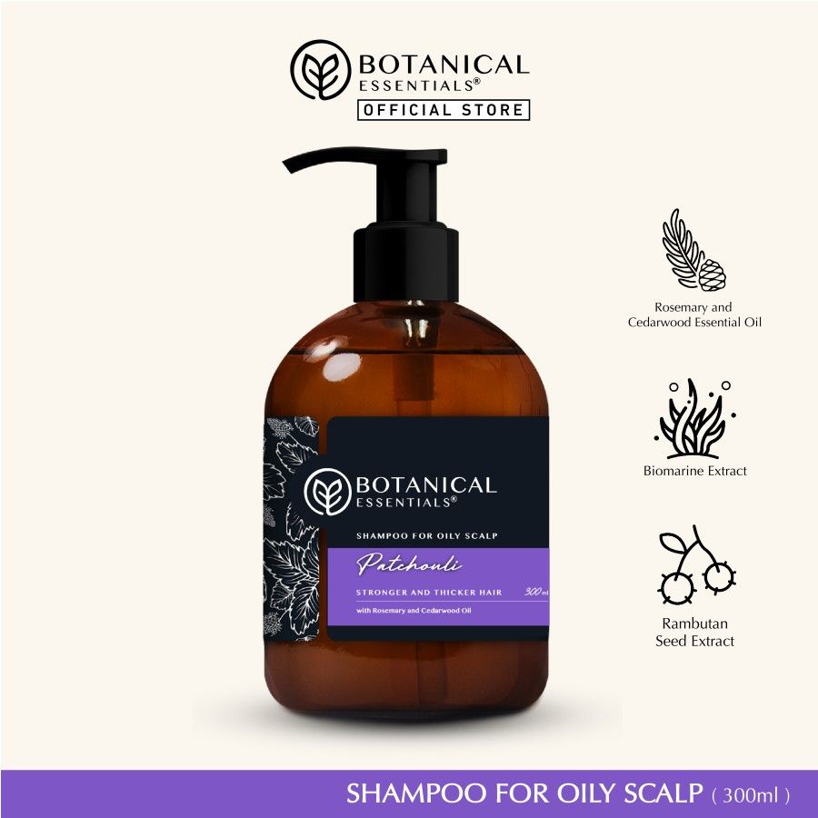 Botanical Essentials Shampoo For Oily Scalp Patchouli.