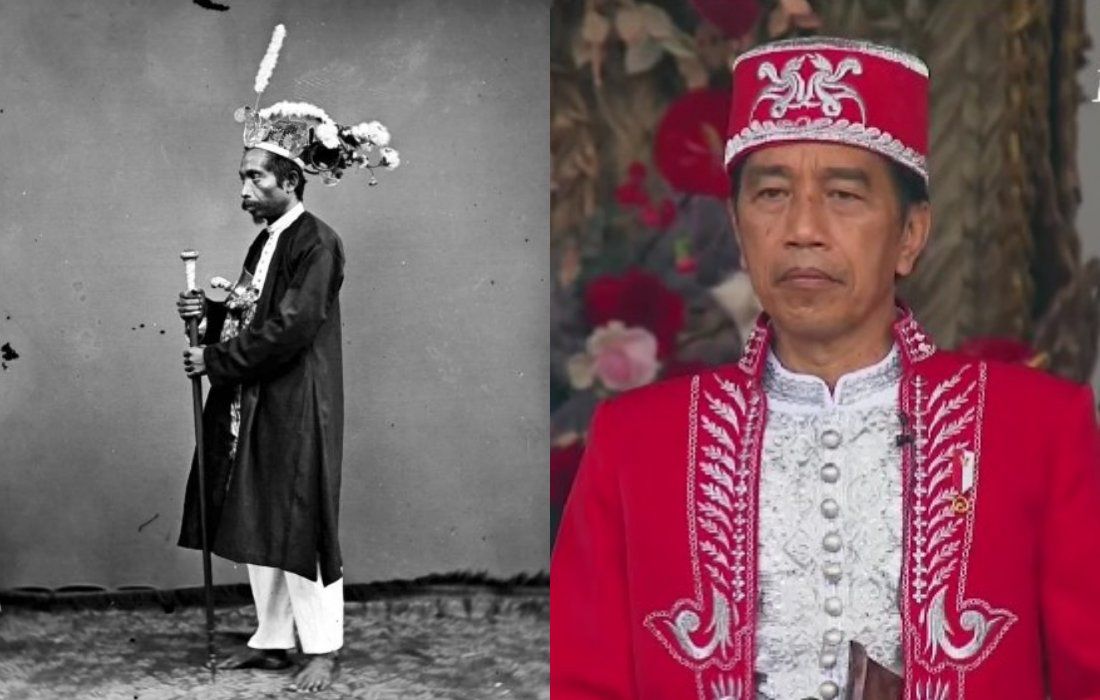 Pada Upacara 17 Agustus (17/8/2022), Presiden Jokowi kenakan pakaian adat Dolomani dari Buton. Ini makna dari tiap ornamen dan motifnya.