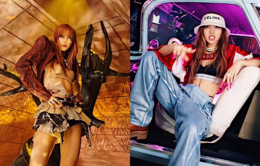 Gaya Lisa BLACKPINK di MV Pink Venom ramai mengenakan outfit dari brand-brand ternama. Mulai dari Bvlgari hingga Celine.