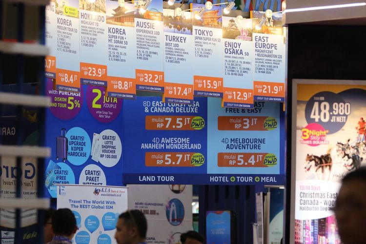 Berikut ini lima travel fair di bulan Agustus dan September 2022 yang menawarkan promo menarik salah satunya Kompas Travel Fair