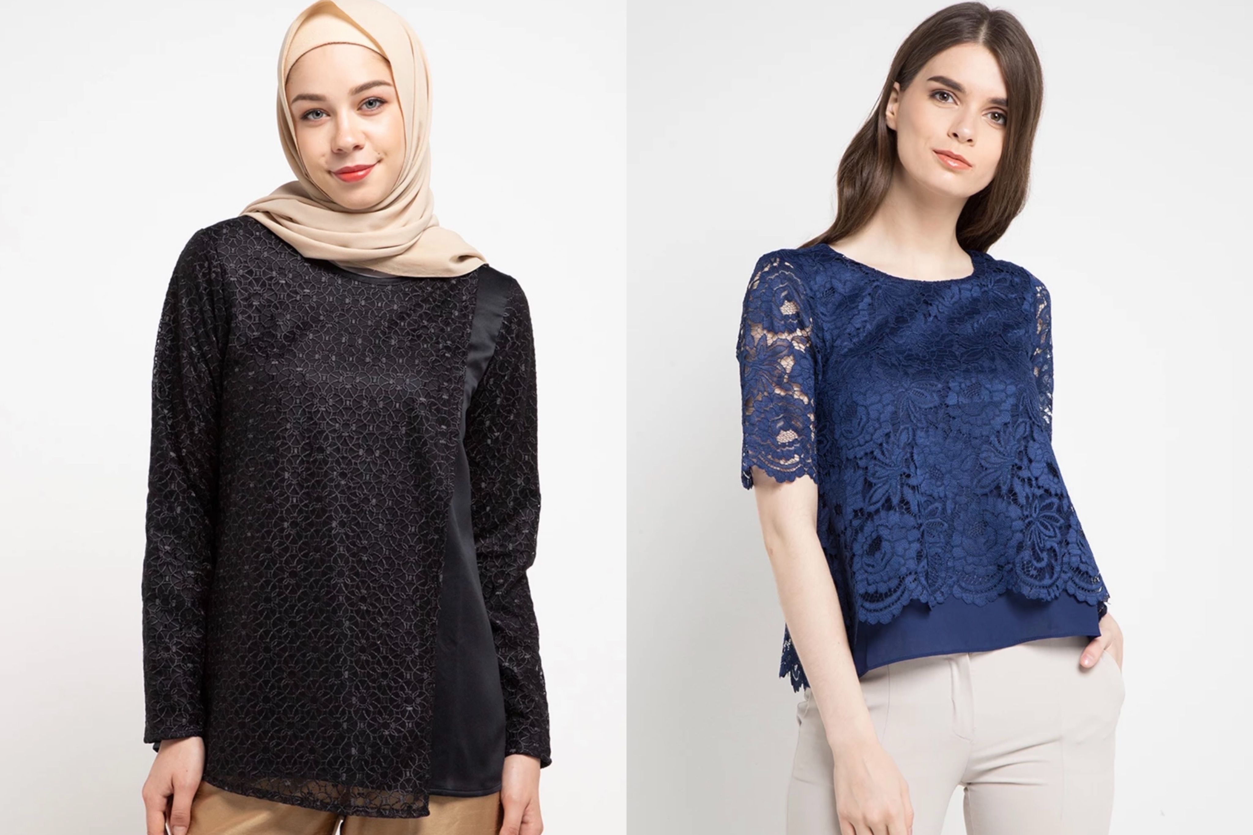 Ini dia lima pilihan blouse cantik yang cocok dipakai sebagai baju kondangan dan bisa dibeli secara online.