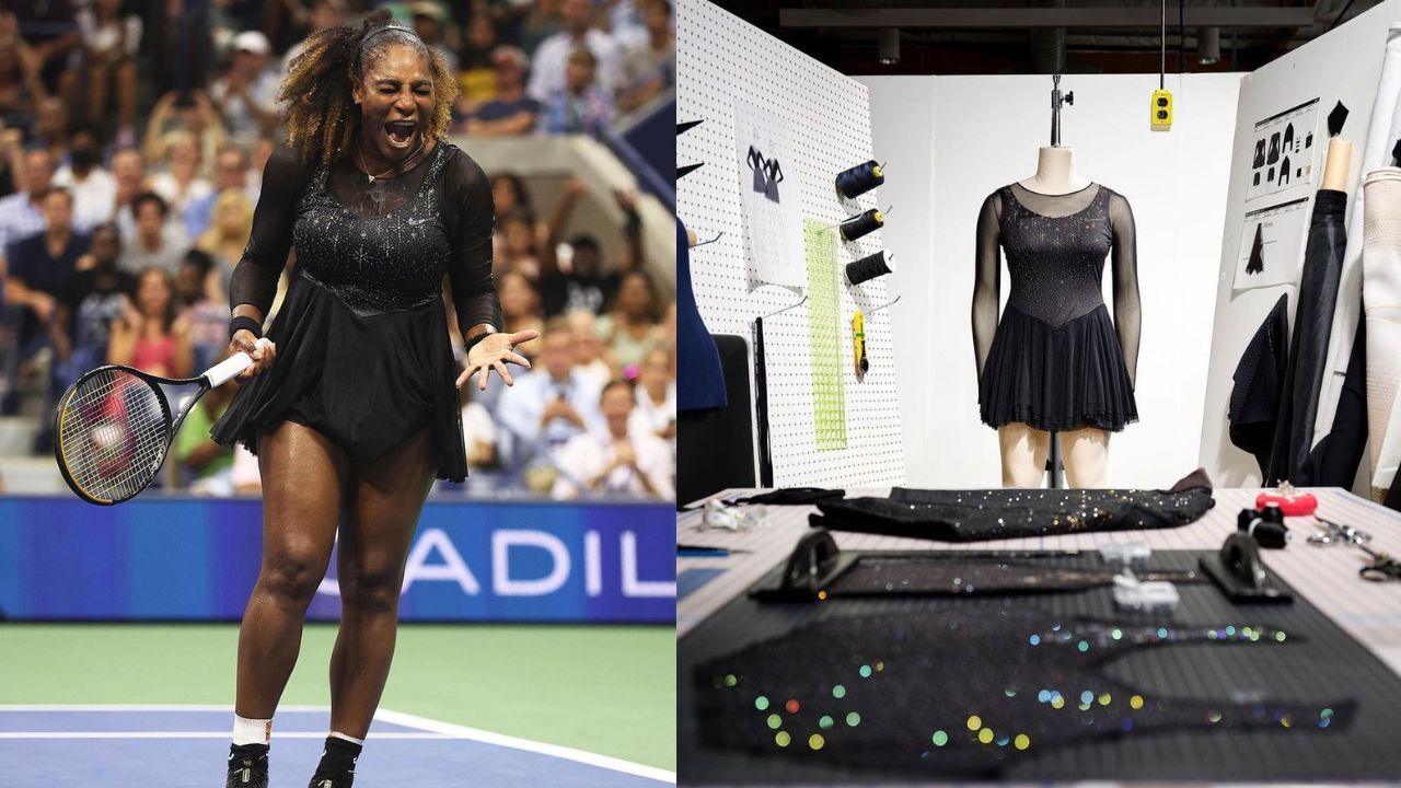 Petenis dunia Serena Williams kenakan outfit tenis hitam yang bertabur kristal. Ternyata ada makna khusus di balik outfit tersebut!
