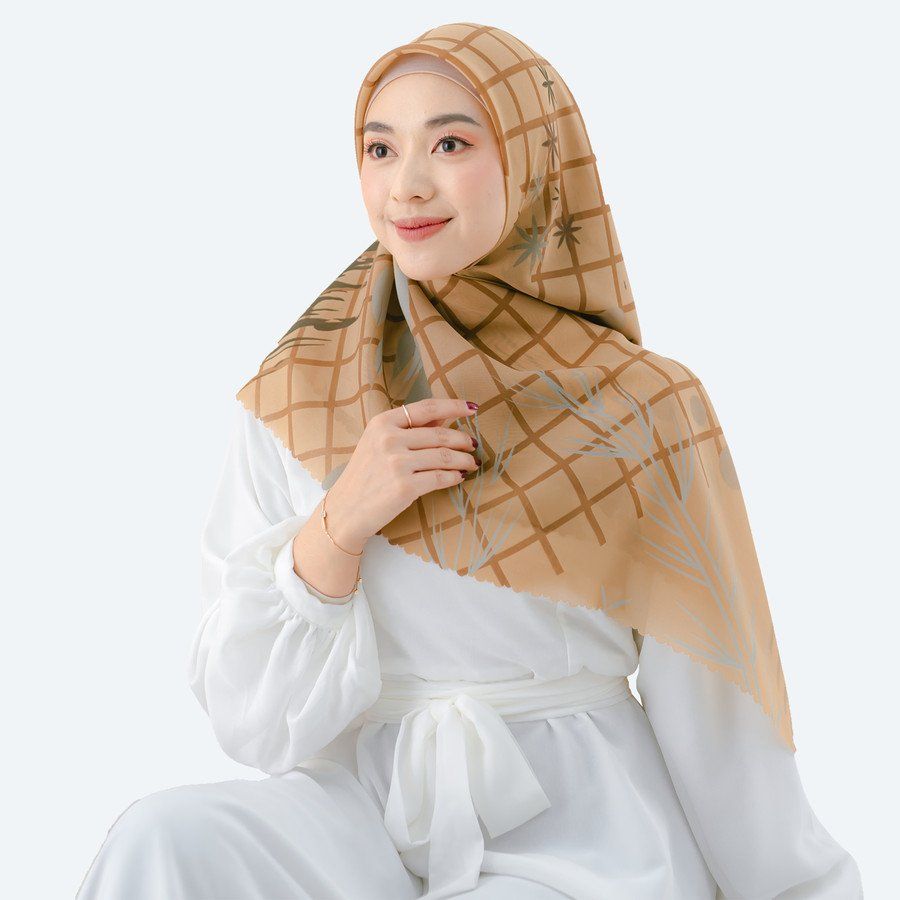 Buat Gaya Lebih Stylish, Ini Rekomendasi Hijab Motif dari Brand Lokal