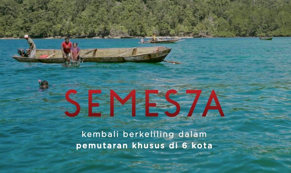 Film dokumenter SEMESTA yang diproduseri Nicholas Saputra akan tayang di 6 kota di Indonesia mulai September hingga Oktober 2022.