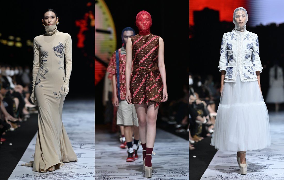 Lakon Indonesia berkolaborasi dengan maestro batik, Cahyo, hadirkan koleksi LORONG WAKTU untuk menutup acara Jakarta Fashion Food Festival 2022.