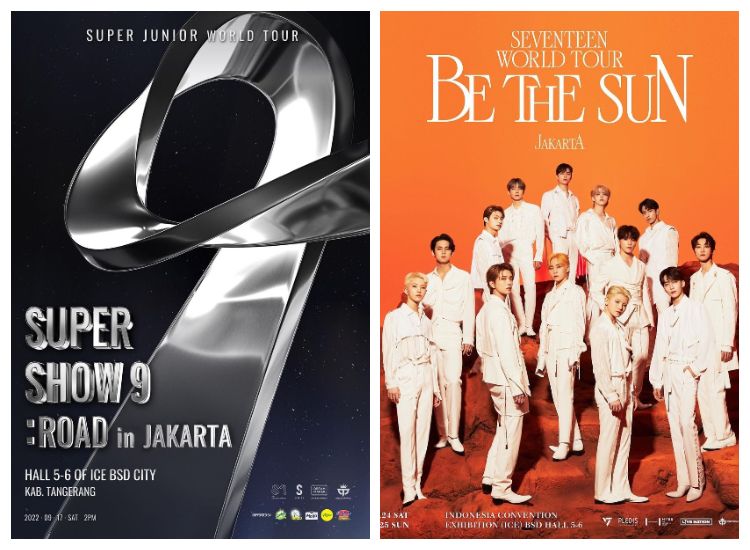 Jadwal konser musik Kpop di Jakarta bulan September 2022, ada Suju hingga SEVENTEEN.