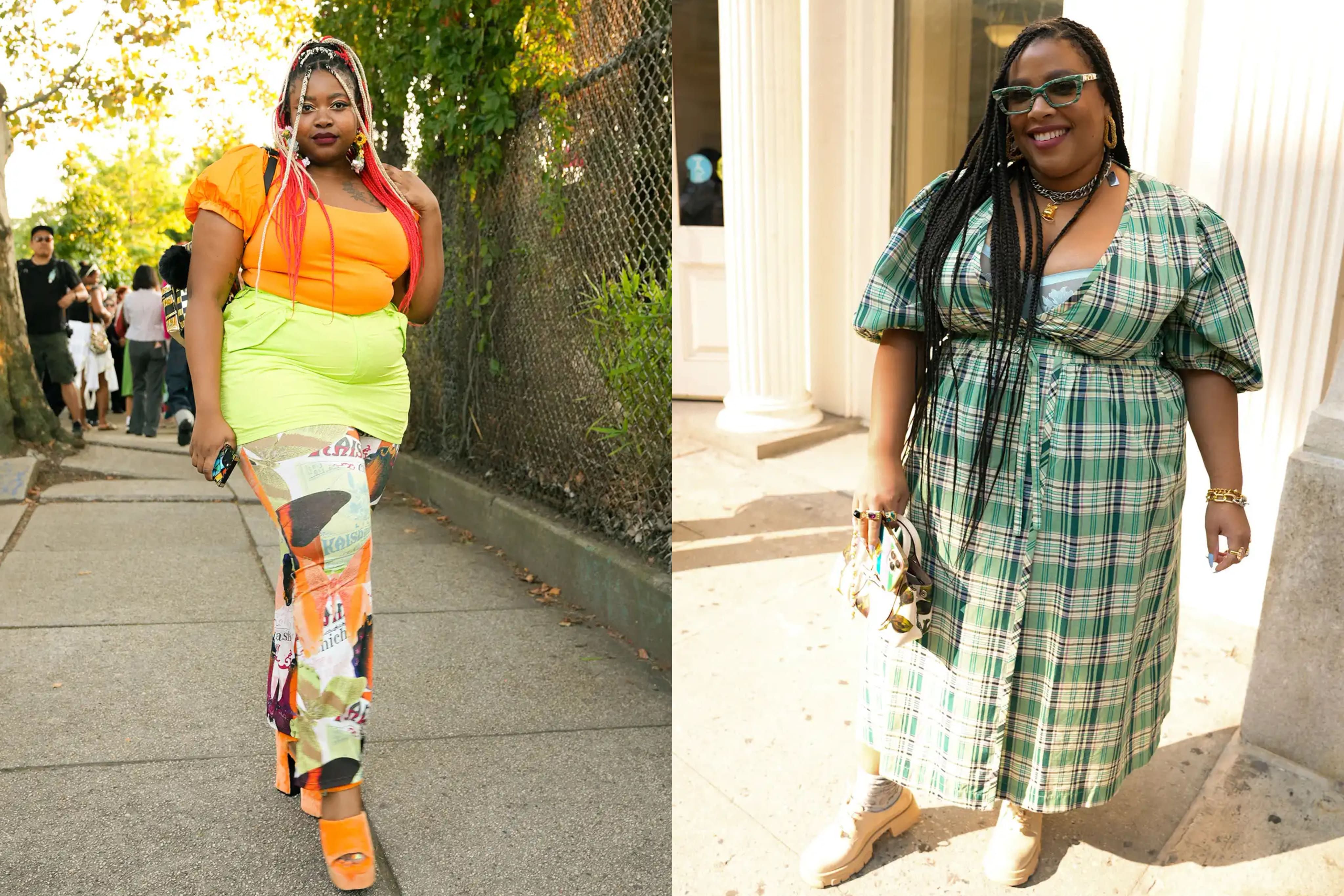 Ini lima inspirasi gaya plus size nyentrik dari street style New York Fashion (NYFW)  yang bisa disontek untuk tampil stand out.