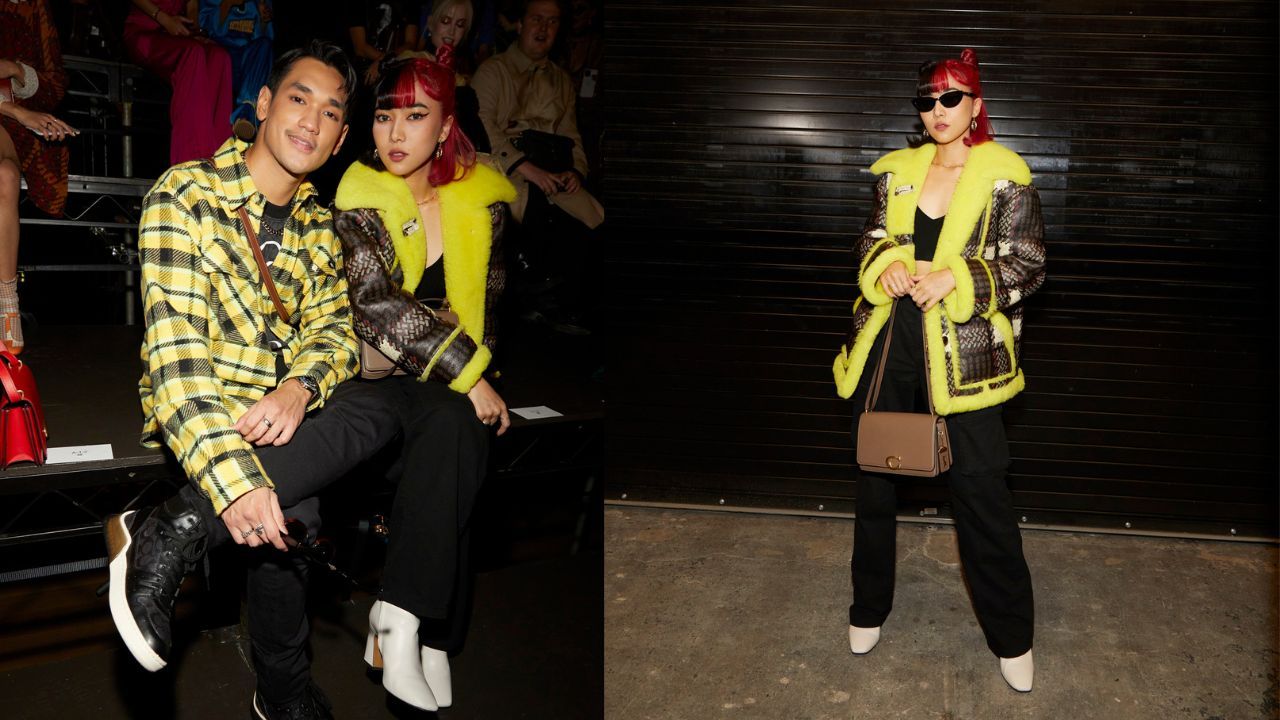 Isyana Sarasvati berkesempatan menghadiri gelaran Coach Runway di New York Fashion Week 2023. Penampilannya nyentrik dengan coat kuning neon!