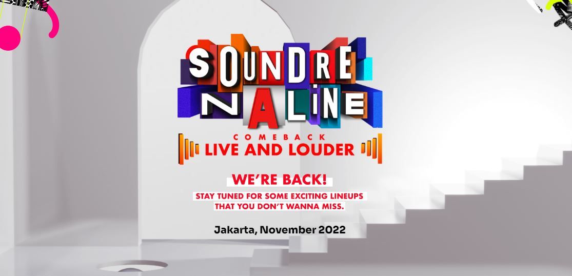 Soundrenaline masuk daftar konser musik 2022