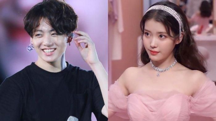 Jungkook BTS tertangkap kamera nonton konser IU di Jamsil Stadium, diketahui penggemar berat sejak lama.