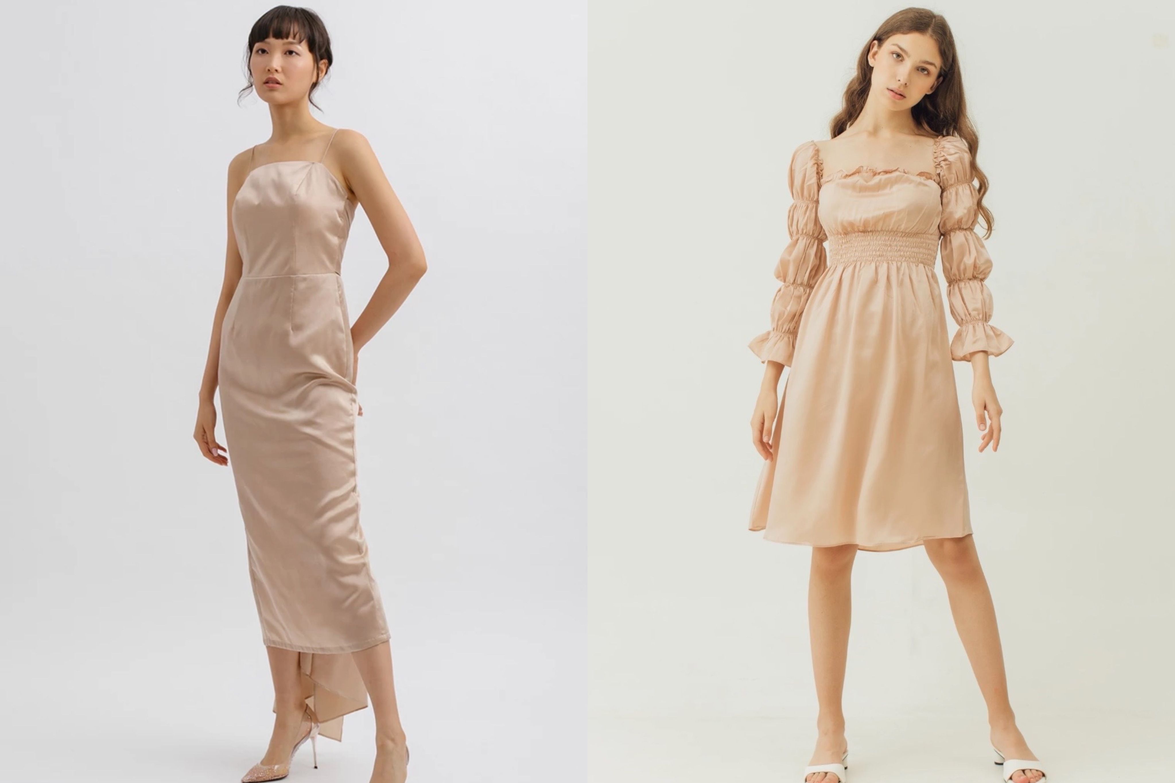 Lima rekomendasi baju kondangan warna champagne ini bisa membuatmu terlihat mewah dan elegan secara effortless.