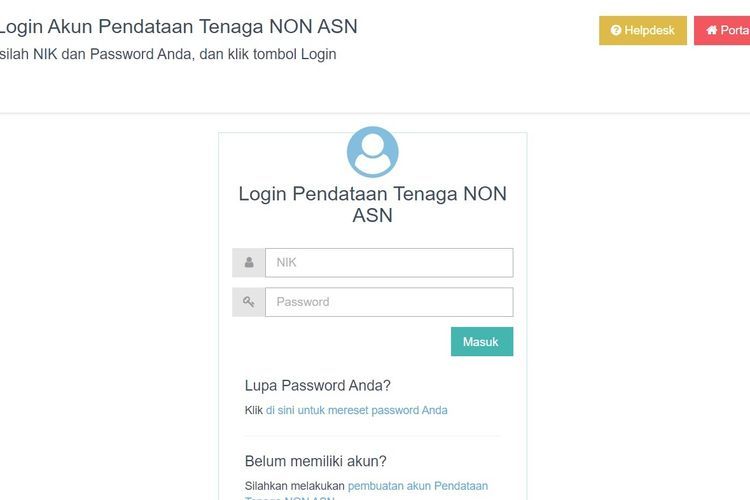 Pendataan non-ASN dilakukan untuk penghapusan tenaga honorer, berikut cara mendaftar akun melalui laman Badan Kepegawaian Negara (BKN)!
