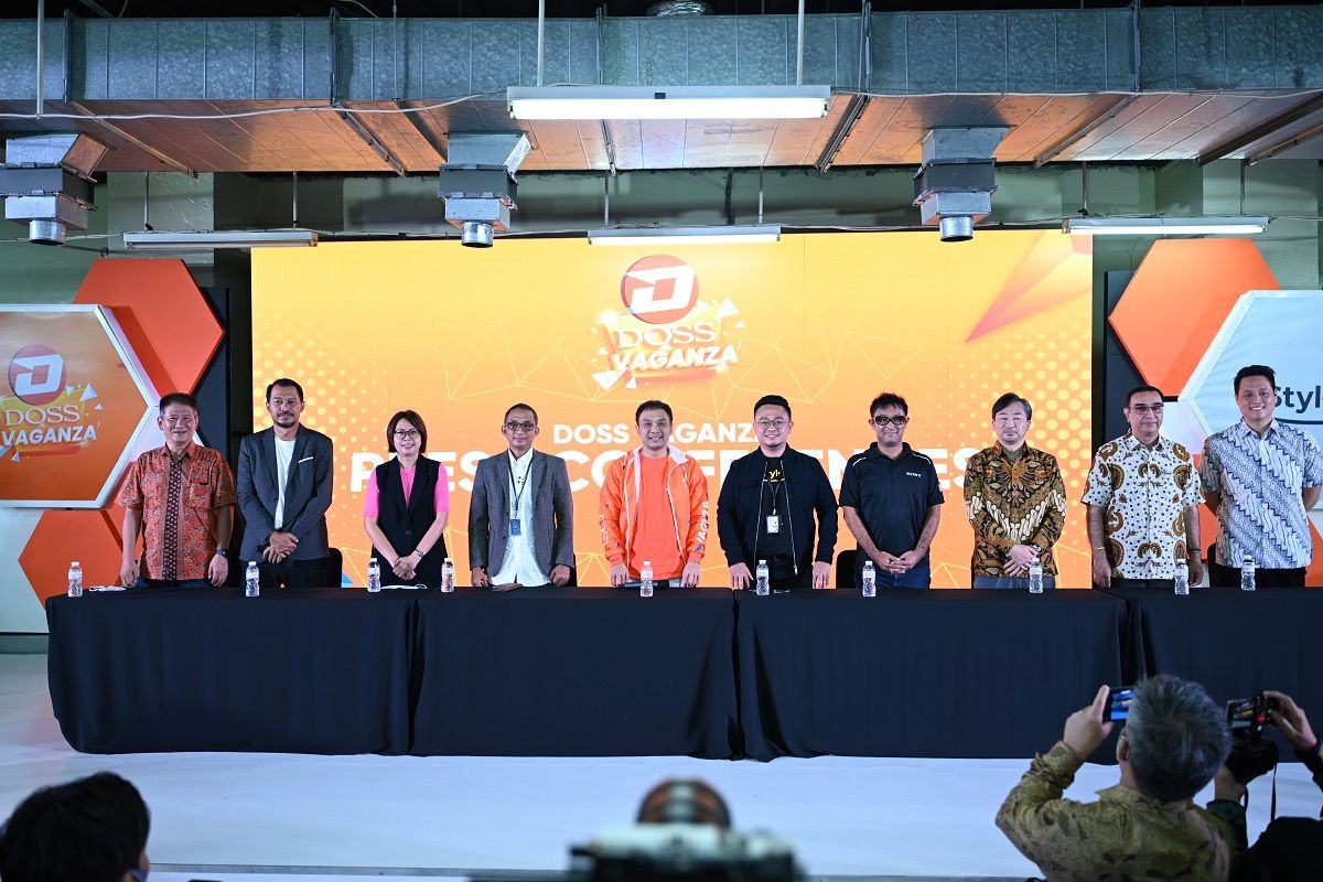 Press conference DOSS Vaganza 2022 : The Biggest Camera Exhibition in Indonesia, Rabu (28/9/2022) di Grand Indonesia.