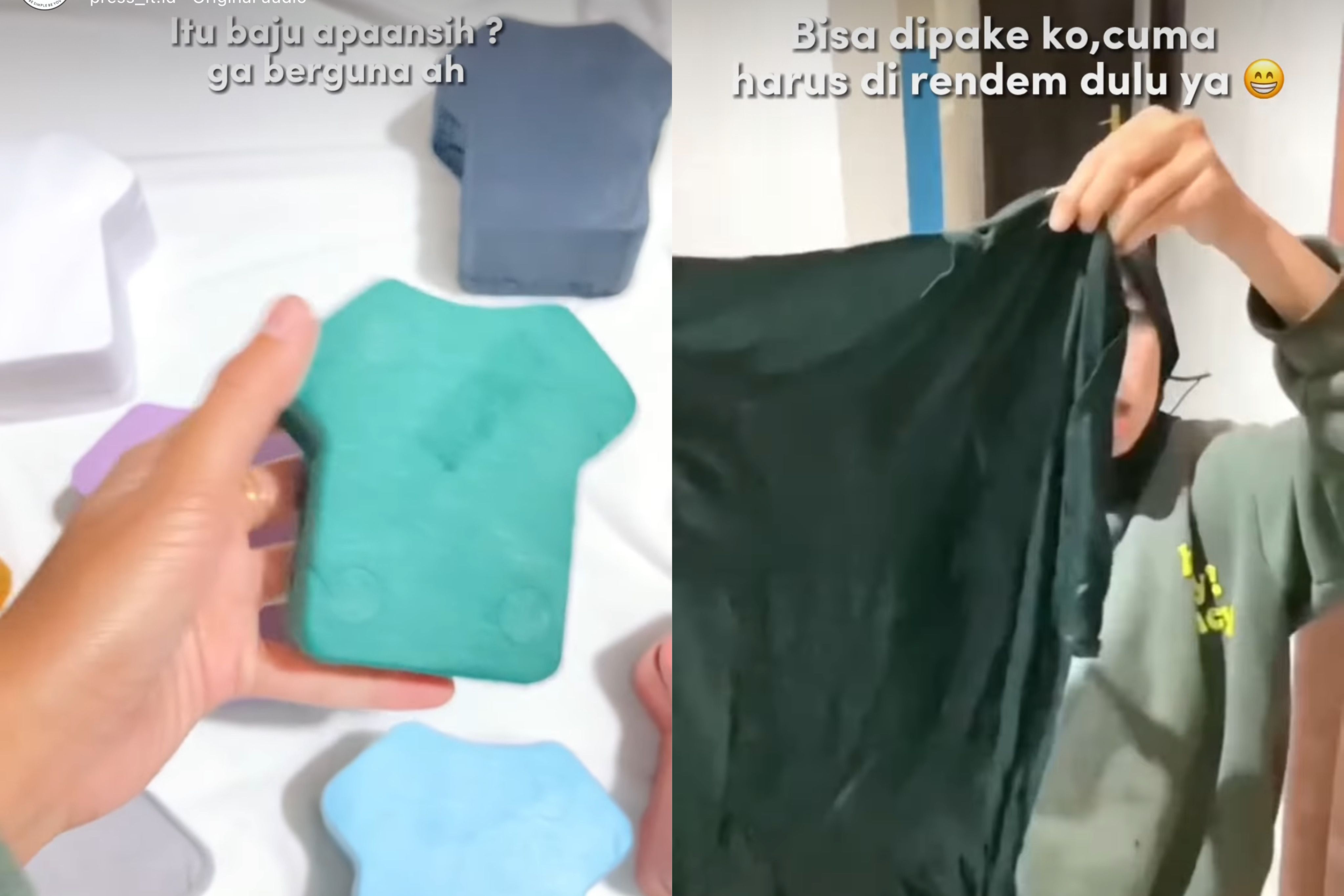 Belum lama ini TikTok diramaikan oleh baju kompres yang bisa dijadikan sebagai solusi hemat tas saat traveling. Seperti apa bentuknya?