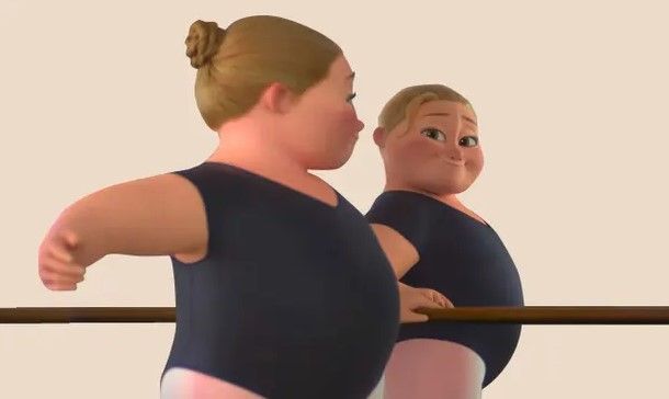 Baru-baru ini Disney mengenalkan karakter perempuan plus size pertama di film animasi pendek Reflect.