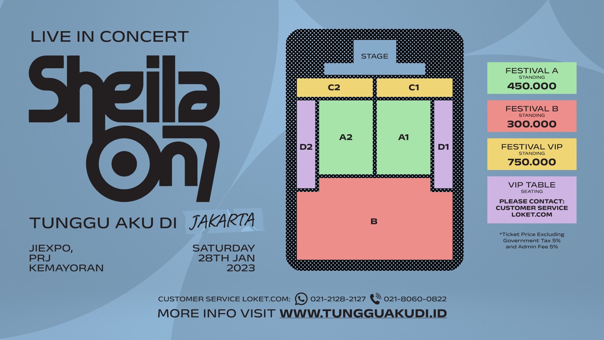 Sheila Gank, simak cara beli tiket konser Sheila On 7 Tunggu Aku di Jakarta yang mulai dijual pada hari ini, Senin, (7/11/2022), pukul 12.00 WIB.