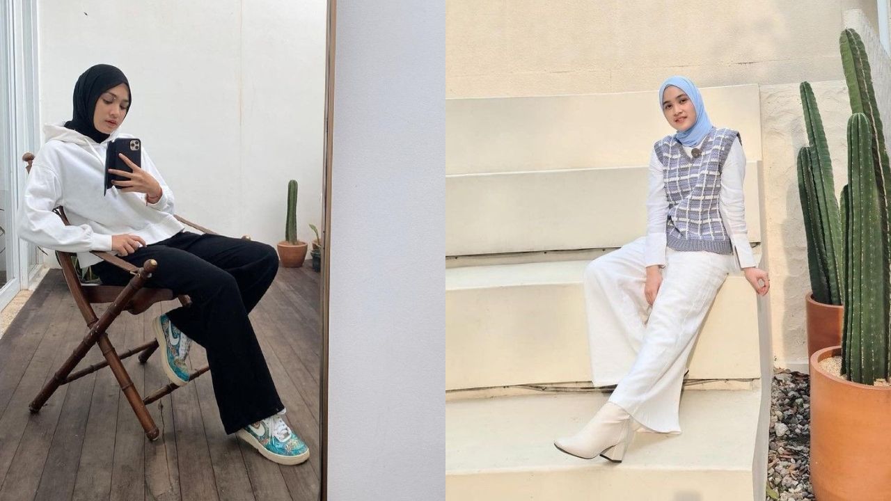 Namanya trending di Twitter, berikut berbagai inspirasi outfit berhijab ala Cut Syifa! Kuncinya berani padu padan!