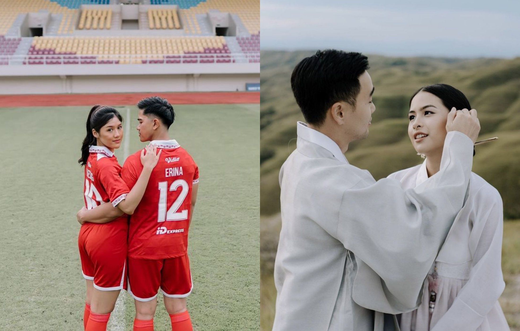 Bingung menentukan konsep atau tema foto prewedding? Ini inspirasi foto prewedding ala pasangan artis.