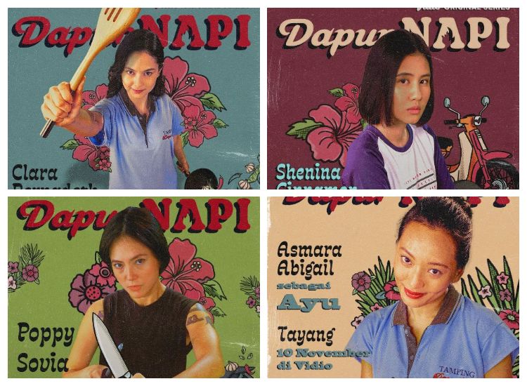 Sinopsis series Dapur Napi yang tayang di Vidio, menceritakan  tiga mantan narapidana perempuan mendirikan restoran dan mengharap kesempatan kedua.