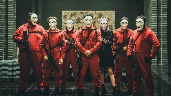 Netflix luncurkan trailer series Money Heist: Korea - Joint Economic Area yang akan tayang mulai 9 Desember 2022.
