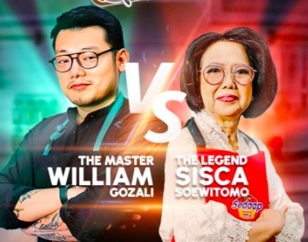 Siapa tak kenal The Master Chef Willgoz dan The Legend Sisca Soewitomo, kira-kira siapa yang lebih juara masakannya?