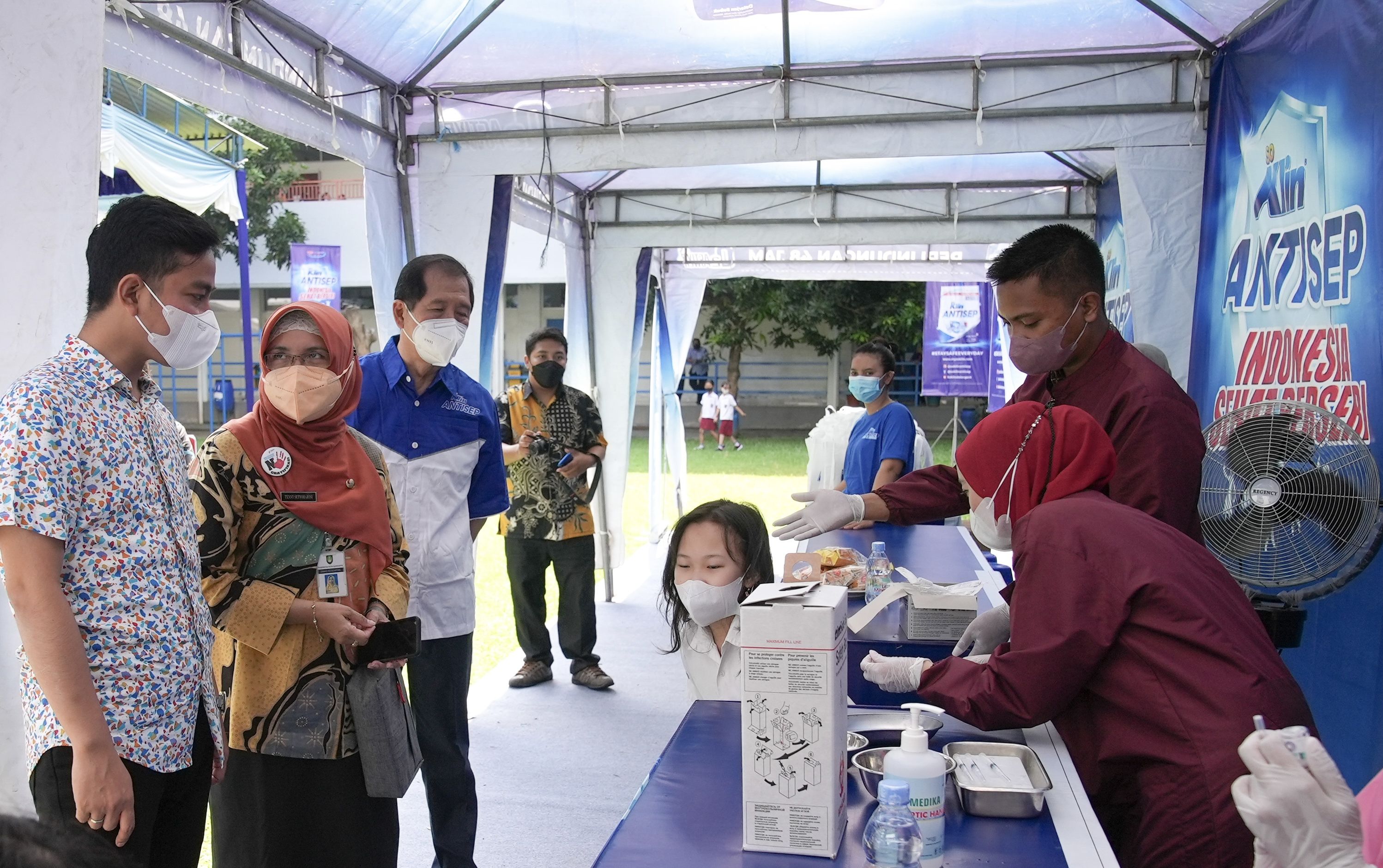 SoKlin Antisep bersama dengan Pemerintah Provinsi Jawa Tengah dan UNICEF Indonesia, menyelenggarakan kegiatan kampanye Indonesia Sehat Berseri.