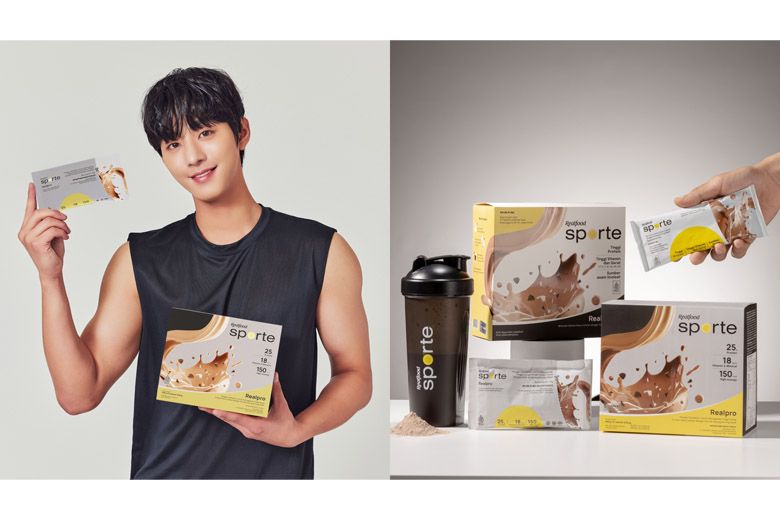 Aktor Korea Selatan, Ahn Hyu Seop menjadi brand ambassador Realfood Sporte.