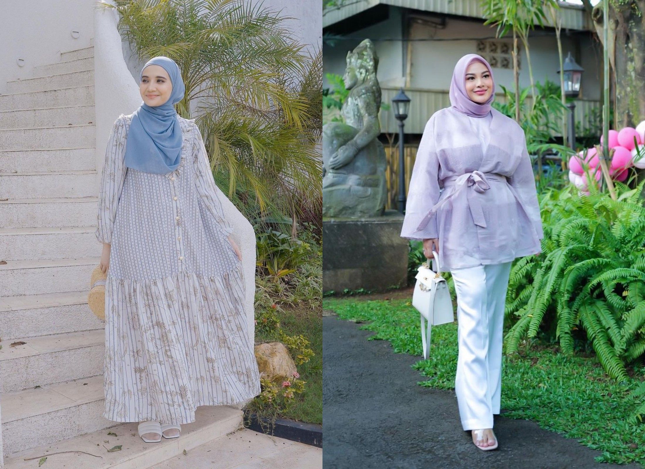 Agar tampil stylish saat Ramadan 2023, intip gaya hijab ala artis. Mulai dari Zaskia Sungkar hingga Aurelie Hermansyah.
