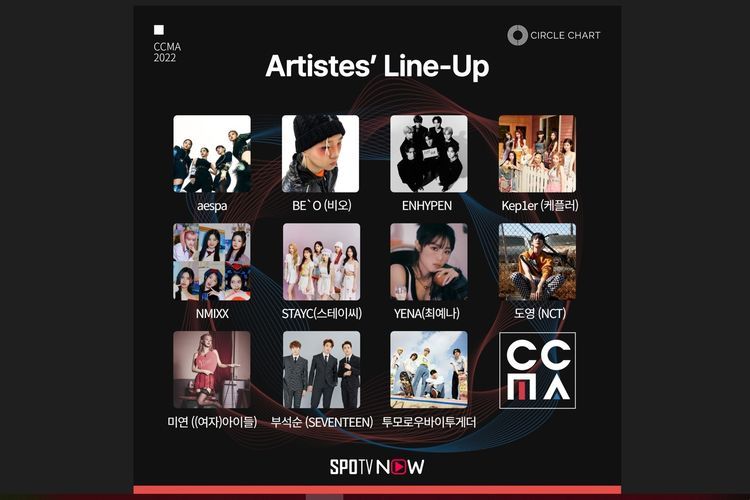Berikut ini jadwal Circle Chart Music Awards 2023 akan segera digelar di KSPO DOME Seoul, Korea Selatan.