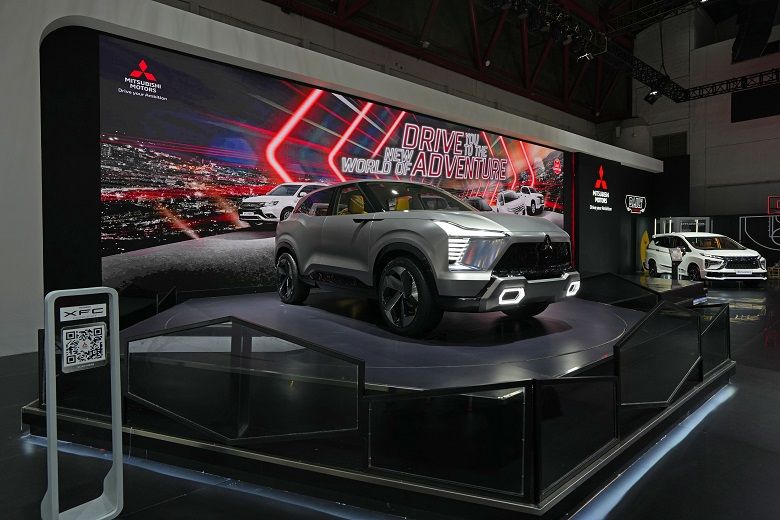 MMKSI resmi perkenalkan Mitsubishi XFC Concept di IIMS 2023.