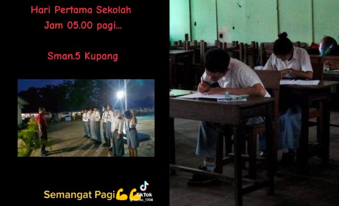 Mengintip efektivitas belajar bagi remaja usia 13-18 tahun pasca diberlakukannya jam masuk sekolah pukul 5 pagi di Kupang, NTT.
