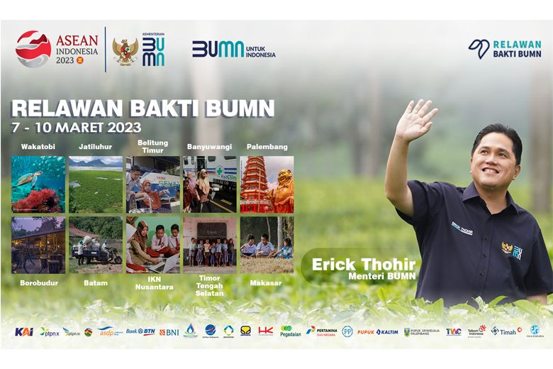 Foto : Melalui Program Relawan Bakti BUMN, Erick Thohir Berharap ...