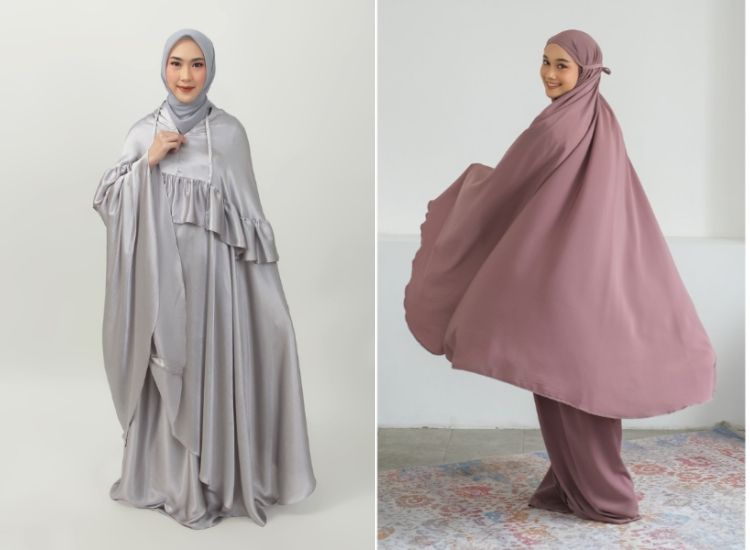 Berikut ini 5 rekomendasi mukena polos yang cocok  dipakai saat tarawih di bulan Ramadan 2023 dan salat Id