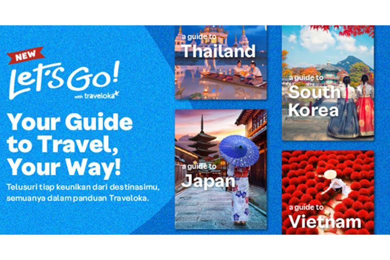 Let's Go! with Traveloka menyediakan panduan wisata untuk berbagai destinasi di seluruh dunia.