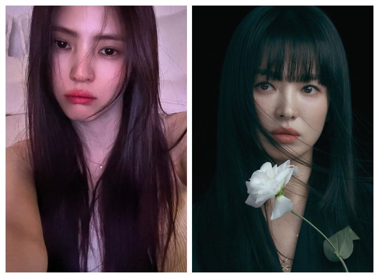 Unggah foto di akun Instagram pribadinya, Han So Hee mengonfirmasi dirinya akan membintangi drakor baru bareng Song Hye Kyo The Price of Confession.