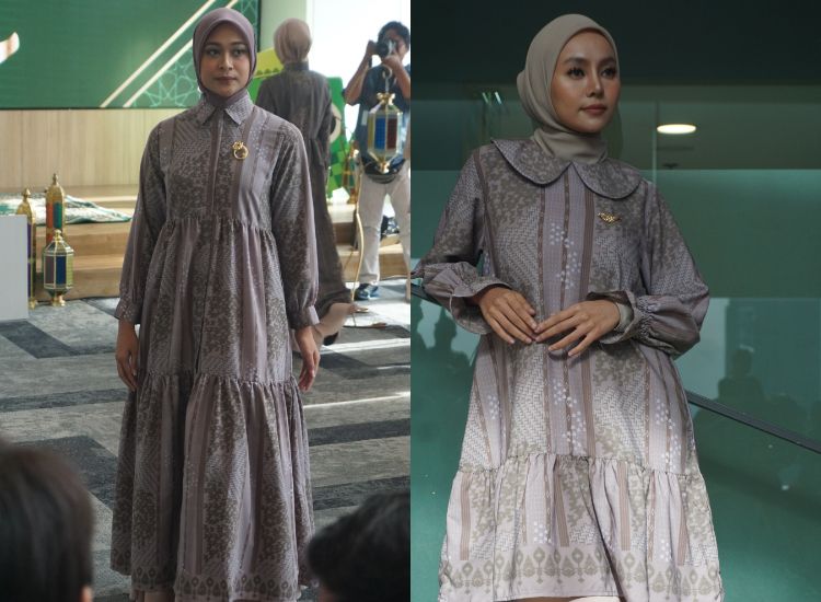 Haykal Kamil selaku CEO dan Founder Zaskia Mecca ungkap tren baju lebaran 2023 yakni motif minimalis kecil dengan warna earth tone