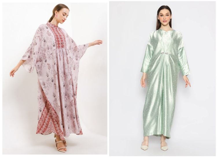 Berikut ini 5 rekomendasi kaftan beragam warna dan motif untuk baju Lebaran 2023 dengan harga mulai dari Rp200 ribuan.
