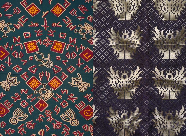 Berikut ini empat motif paling diminati dari kain pinawetengan yang  merupakan wastra khas Minahasa.
