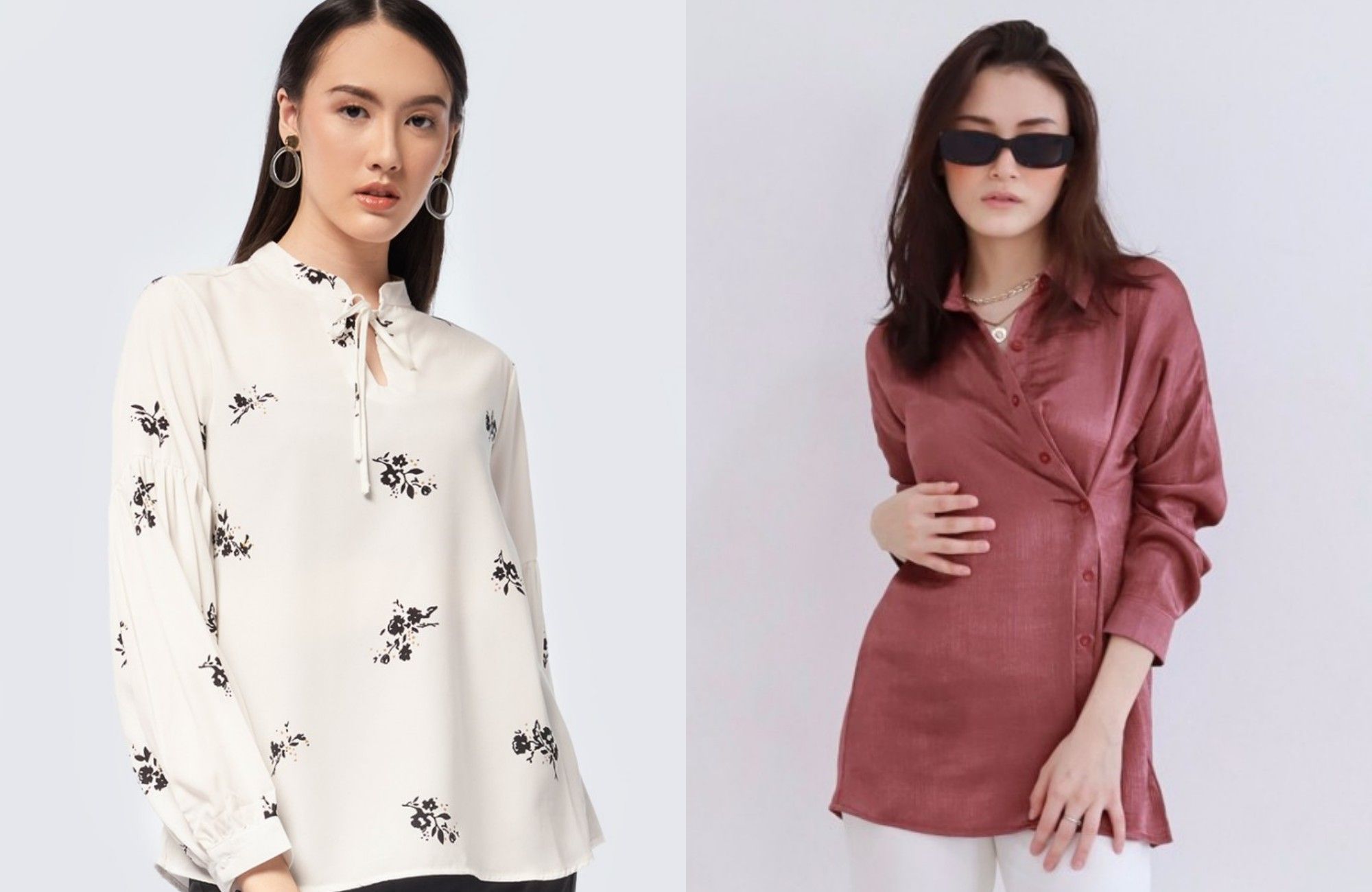 Para pencari lowongan kerja perlu tampil profesional saat dapat panggilan wawancara. Ini rekomendasi blouse lengan panjang untuk outfit ke kantor.
