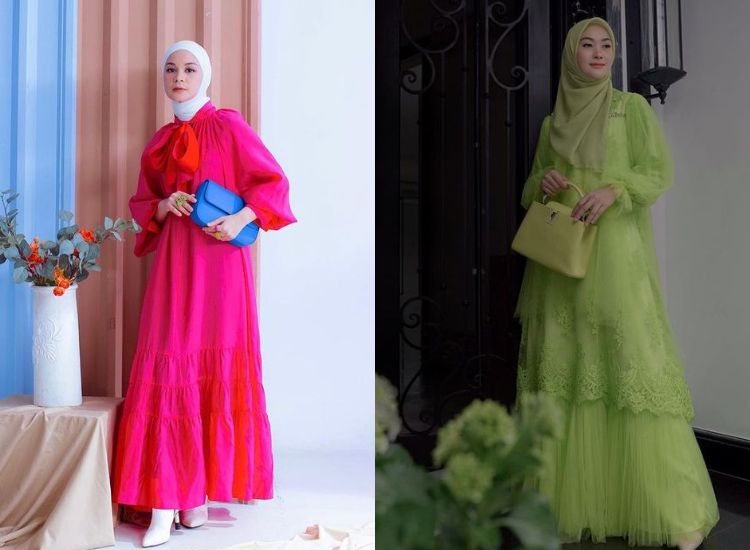 Berikut ini  5 rekomendasi warna outfit kondangan untuk pengguna hijab, mulai dari hijau lime hingga mauve