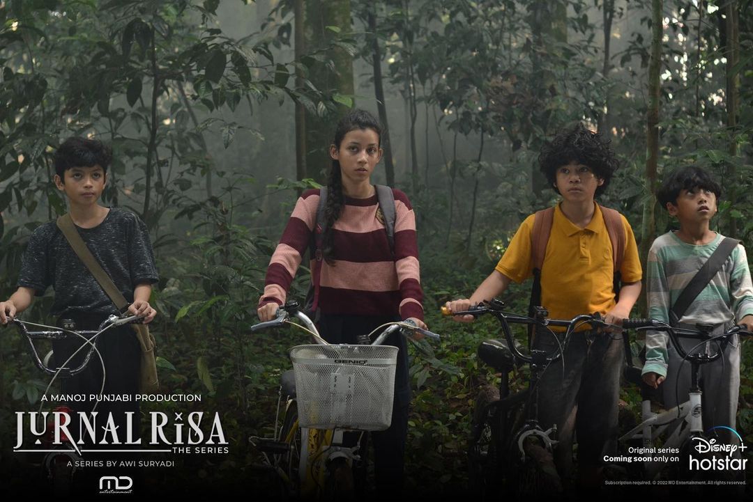 Tayang di Disney+ Hotstar mulai 27 Mei 2023, intip sinopsis series Jurnal Risa, kisah petualangan horor masa kecil Risa Saraswati dan para sepupu.