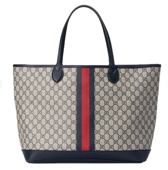 Gucci GG Supreme Canvas Ophidia Large Tote Bag.