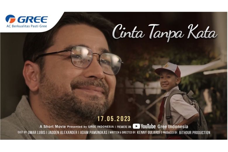Gree Electric Appliances Indonesia kembali merilis film pendek dengan judul Cinta Tanpa Kata di kanal YouTube Gree Indonesia